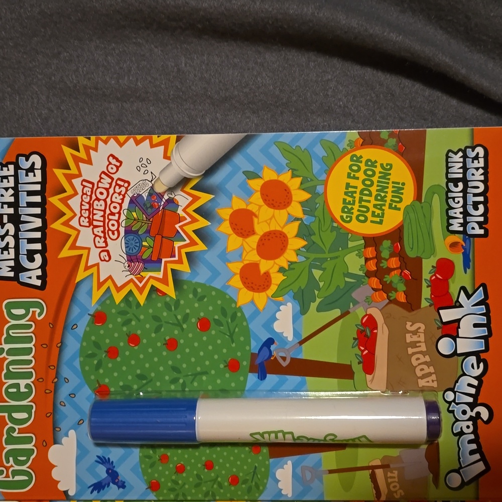 Bendon Imagine Ink Gardening Mess Free Activities - Lot Of 7 - Picture 2 of 3